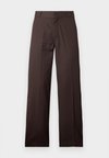 WORK - Pantaloni - dark brown