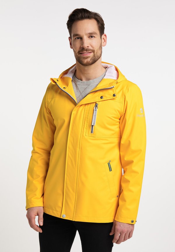 Regenjacke / wasserabweisende Jacke - sonnengelb
