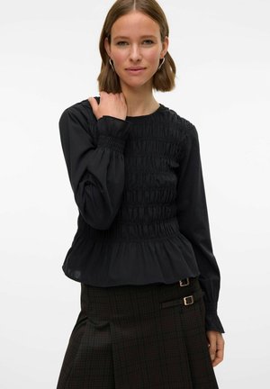 VMOLIVE SNOCK - Blouse - black