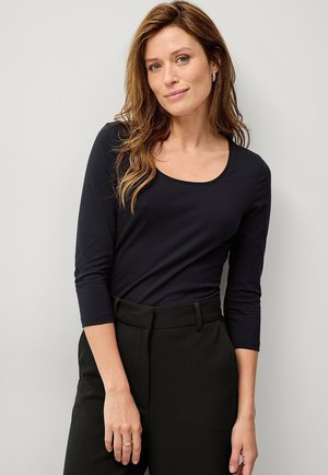 Ellos Collection 3/4 ÄRMELN - Long sleeved top - schwarz