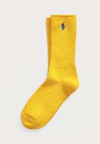 EMBROIDERED PONY CREW SOCKS - Socken - yellow