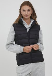 b.young BYBelena - Strukirani kaput - black