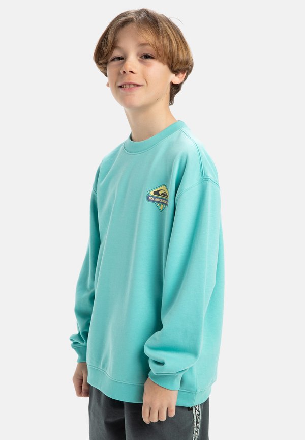 SPIN CYCLE CREW - Sweatshirt - aqua sky3