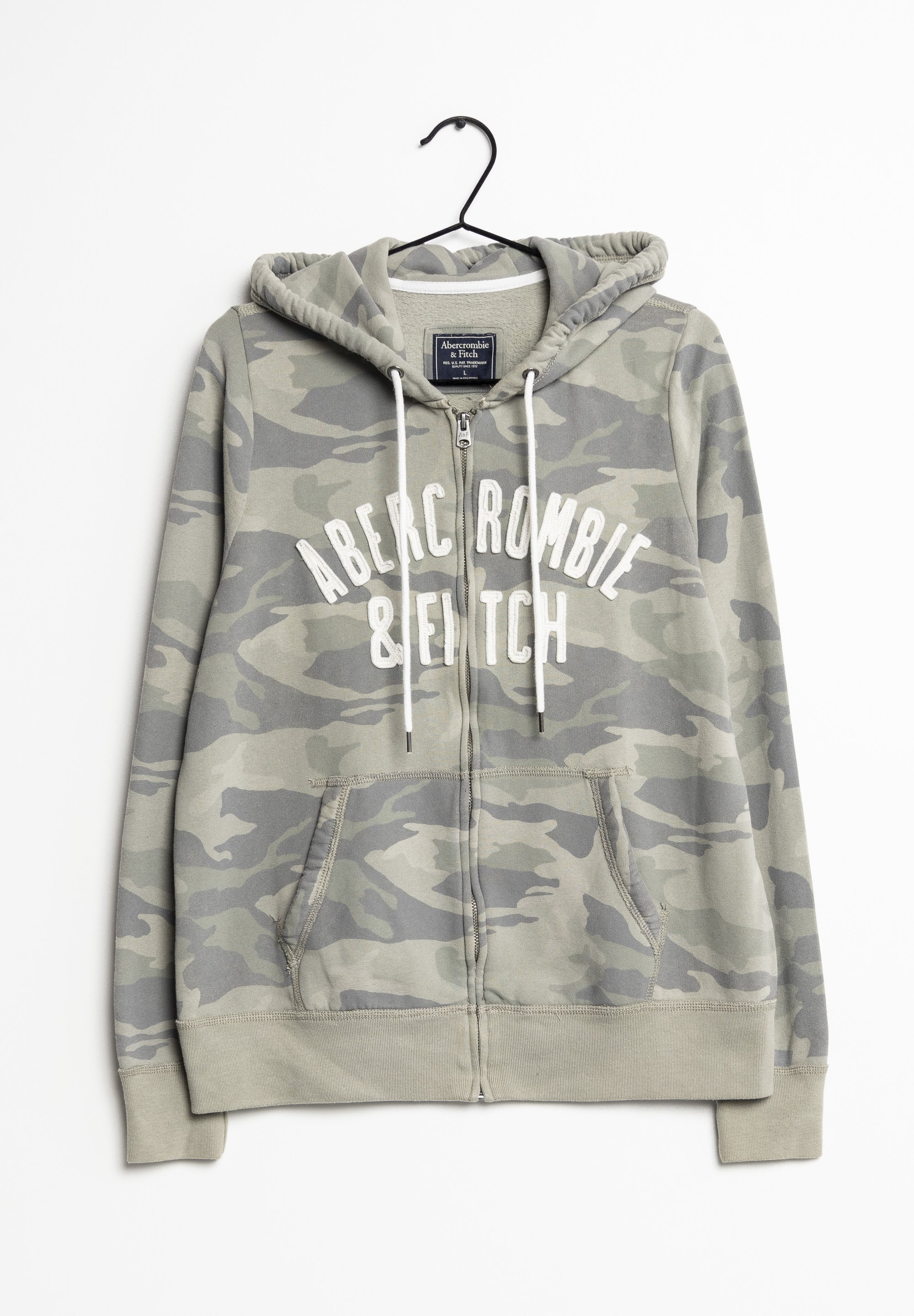 Abercrombie Fitch Hoodie green (Pre-owned)