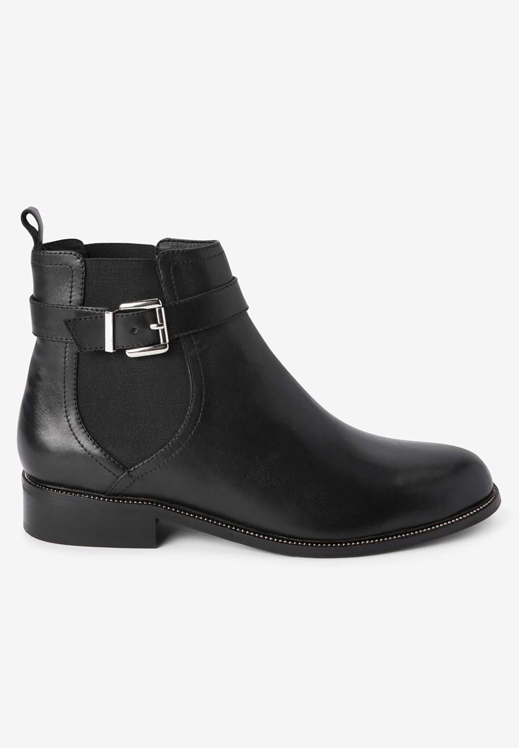 next black ankle boots