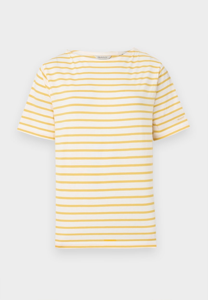 Gant T-shirt print geel