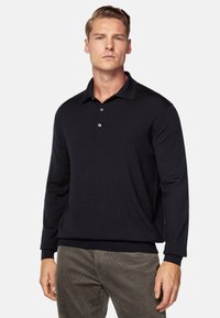 Boggi Milano Camiseta de manga larga - navy blue