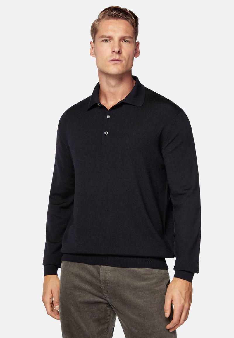 Boggi Milano Camiseta de manga larga - navy blue