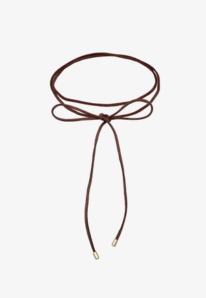Elli CHOKER BOW - Collier - braun
