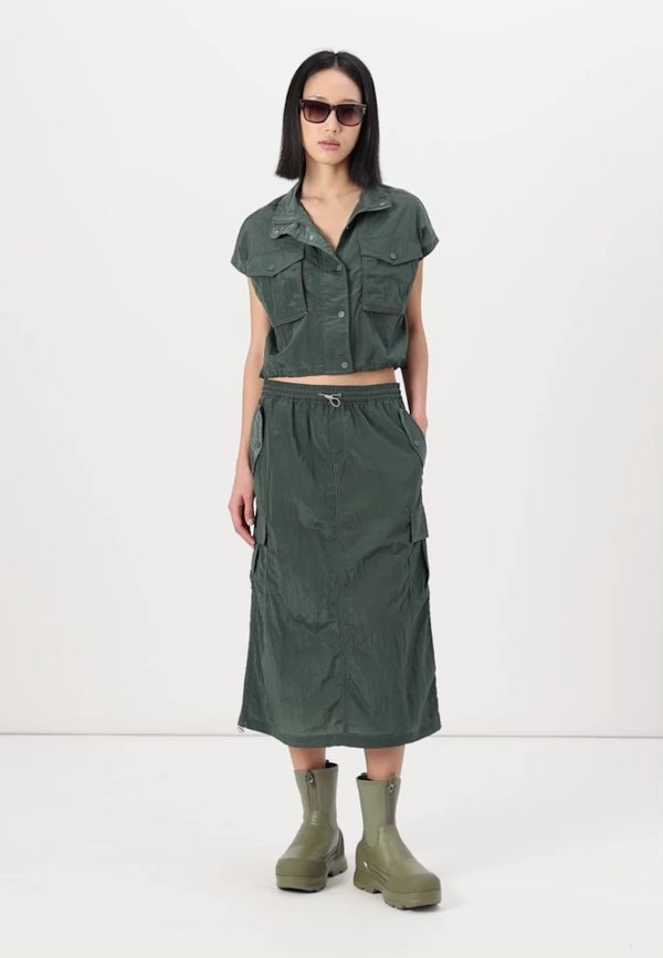 QUINN  - Button-down blouse - khaki2