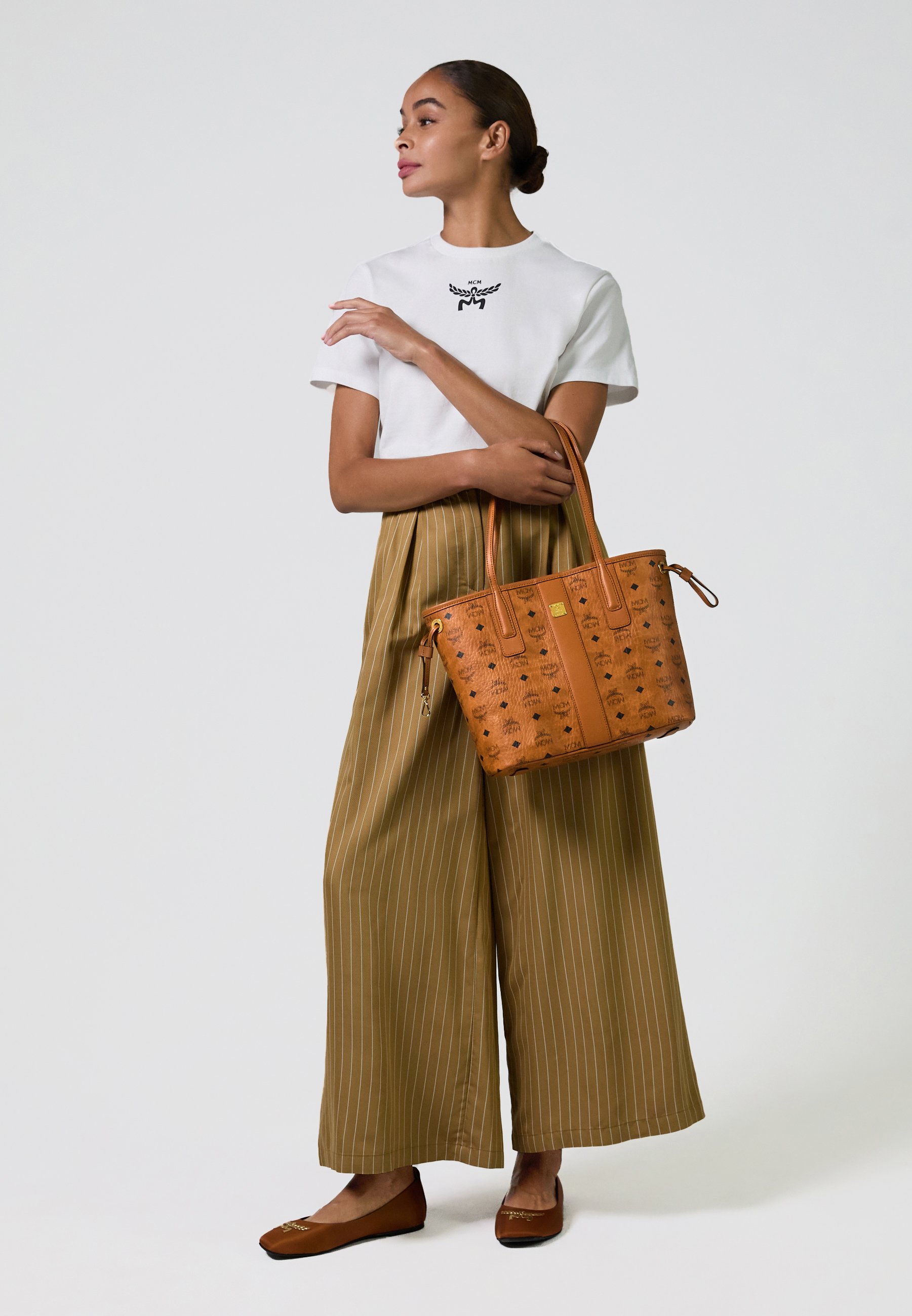 MCM LIZ SET - Handtasche - cognac - Zalando