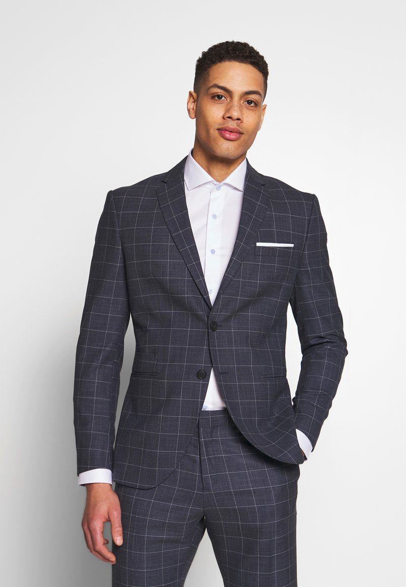 Herren Komplettanzüge | Selected Homme SLHSLIM SUIT Anzug blue/blau - BK39409 Herren Komplettanzüge | Selected Homme SLHSLIM SUIT Anzug blue/blau - BK39409