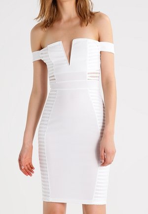 New Look, Robe fourreau - white