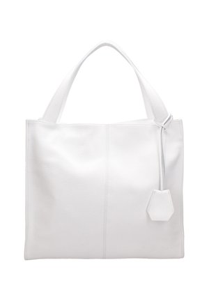 SHOULDER - Shopper - bianco