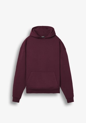 Burocs, BASIC HOODIE - Kapuzenpullover - burgundy