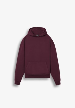 Burocs, BASIC HOODIE - Kapuzenpullover - burgundy