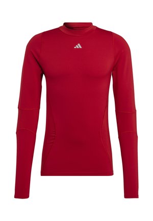 adidas Performance RUNNING TECHFIT COLDRE - Langærmet T-shirt - rot