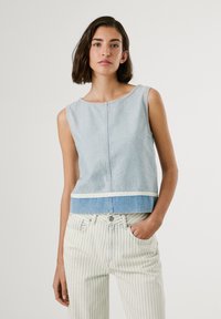Pepe Jeans - BOWIE - Blouse - blue denim Thumbnail Image 1