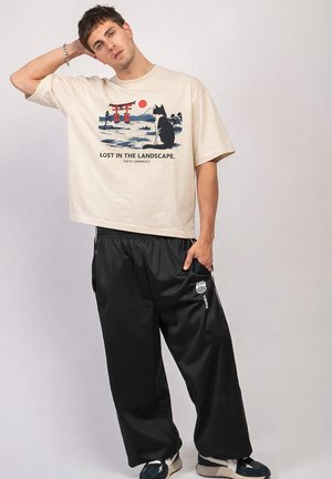 Kaotiko LANDSCAPE UNISEX - T-shirt imprimé - ivory