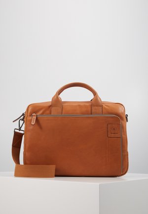 Strellson HYDE PARK BRIEFBAG - Mallette - cognac