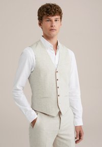 WE Fashion - Suit waistcoat - beige Thumbnail Image 1