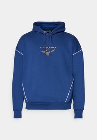 Mizuno ATHLETICS GRAPHIC HOODY Felpa con cappuccio estate blue