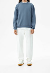 Bershka Sweatshirt - mottled royal blue