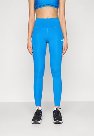 MOTION LEGGING - Leggings - blue atlantis/white