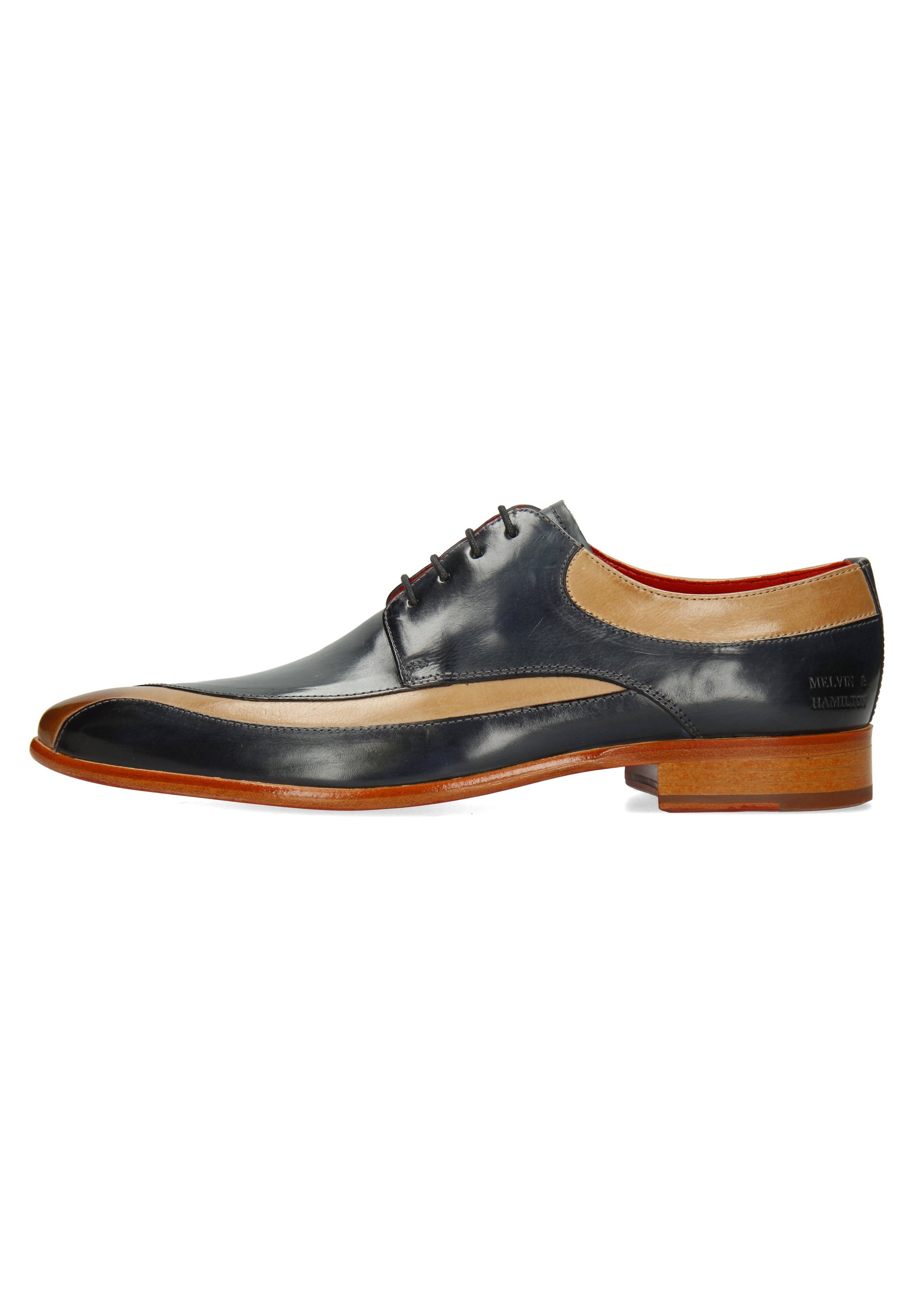 Scarpe Oxford Uomo Melvin & Hamilton Toni 36 | Pelle Vera | Fatte A Mano | Suola In Pelle E Gomma