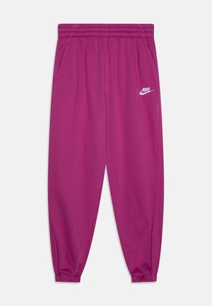 SPORTSWEAR CLUB FLEECE - Verryttelyhousut - hot fuchsia/white