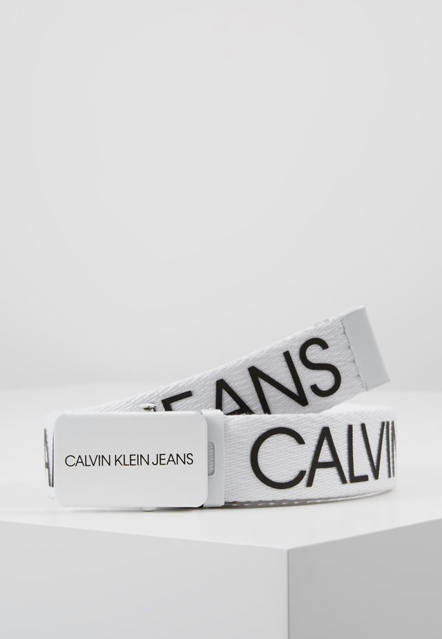 LOGO BELT - Riem - white