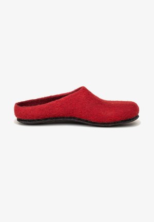 Magicfelt Pantolette flach - rubin