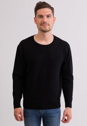 Strickpullover - schwarz