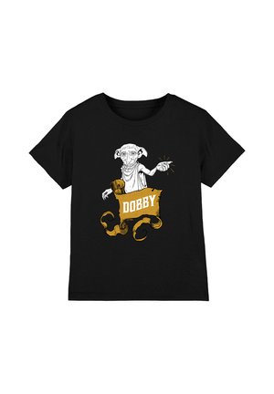 Harry Potter, HARRY POTTER DOBBY SKETCH UNISEX - Print T-shirt - black