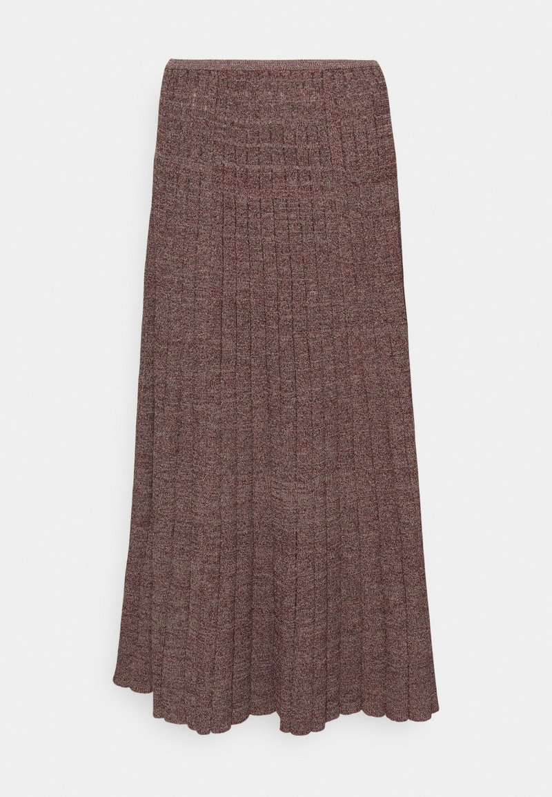 TORY BURCH Kokerrok bordeauxrood gemêleerd TORY BURCH Kokerrok bordeauxrood gemêleerd