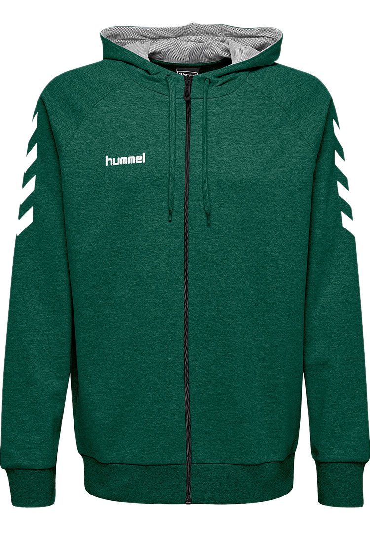 Hummel ZIP HOODIE Sudadera con cremallera evergreen/verde