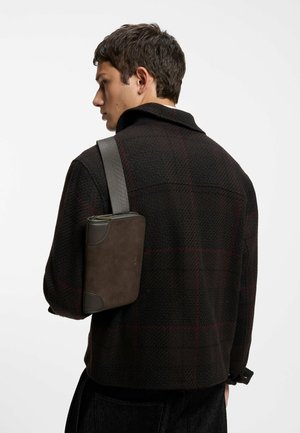 HUGO, HUGO GO-BAG_S_CROSSOVER - Bum bag - brown melange ten