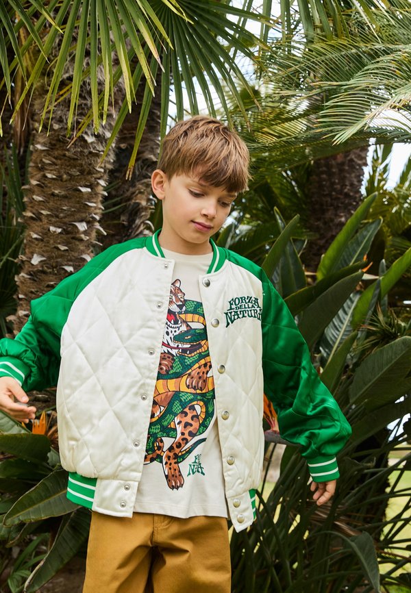 HARU - Bomber Jacket - jaguar and snake