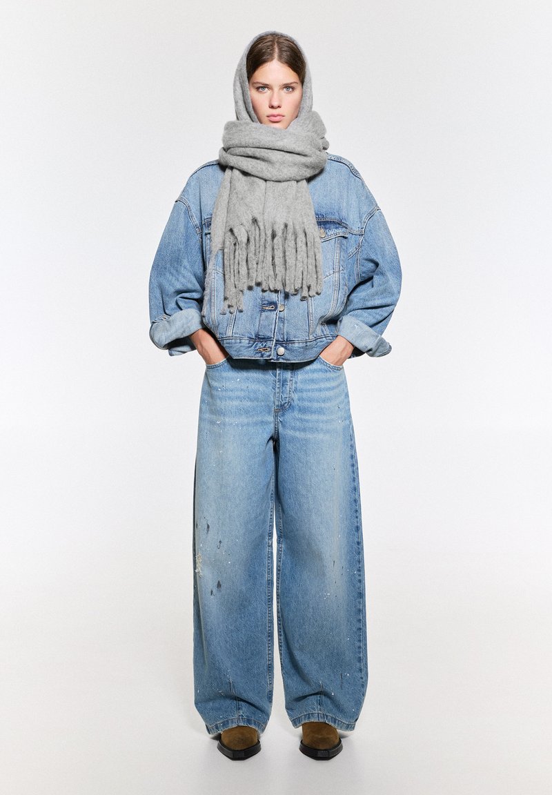 PULL&BEAR Huivi - light grey