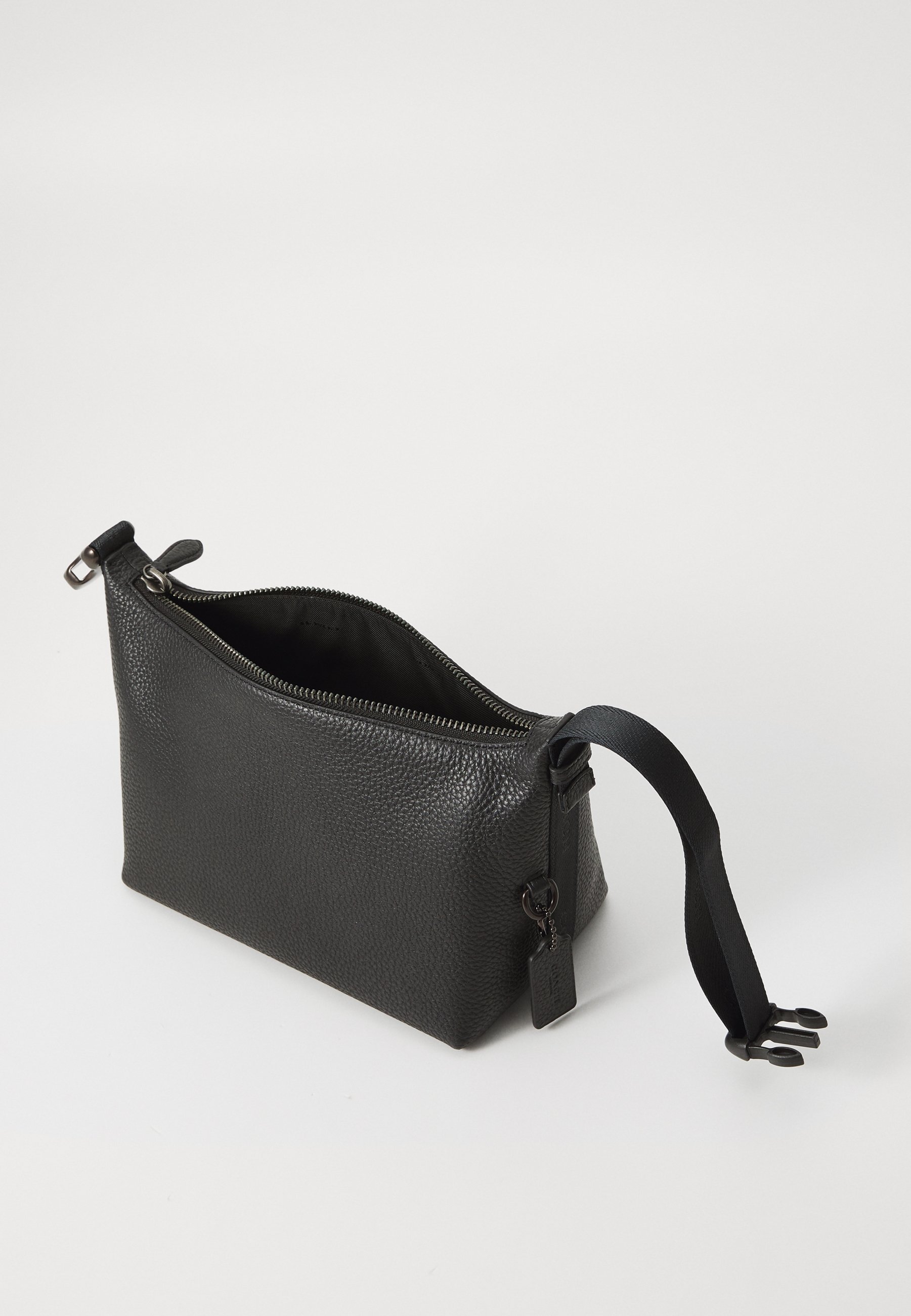 バッグ Coach Accessory Pouch Bag Black Coach Leather Large Travel Kit Pouch Bag Black – Balilene