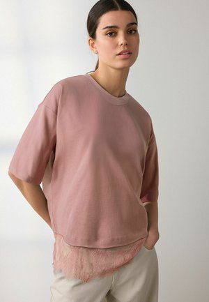 Next, T-shirts print - pink