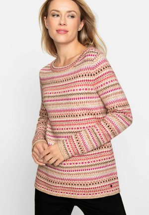 Strickpullover - rosa