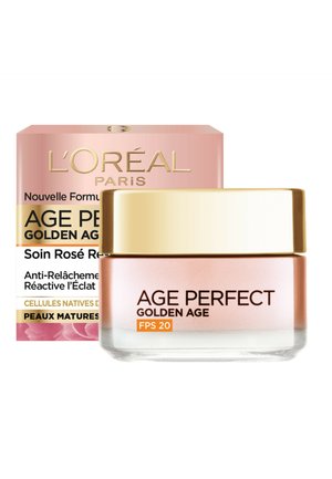 SOIN JOUR ROSE RE-FORTIFIANT FPS20 AGE PERFECT GOLDEN AGE. - Soin de jour