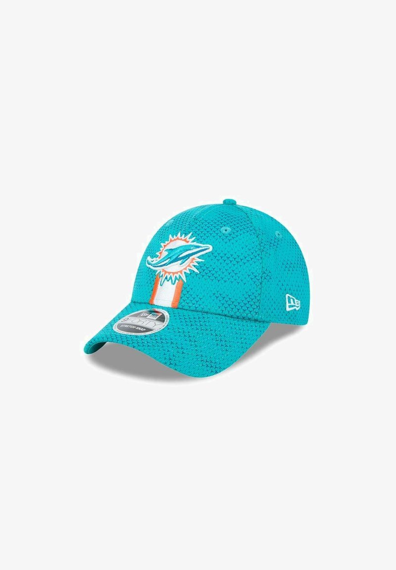 New Era MIAMI DOLPHINS NFL 2024 SIDELINE VERSTELLBARE 9FORTY STRETCH SNAPBACK - Casquette - turquoise