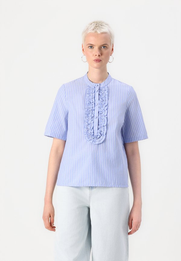 VMLUMA FRILL - Blouse - granada sky