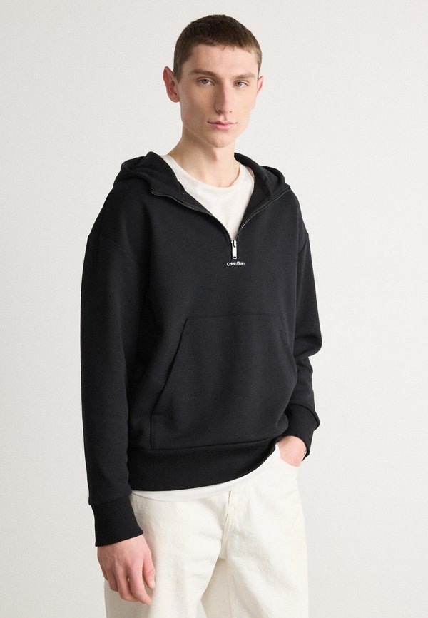 NANO LOGO HALF ZIP HOODIE - Hoodie