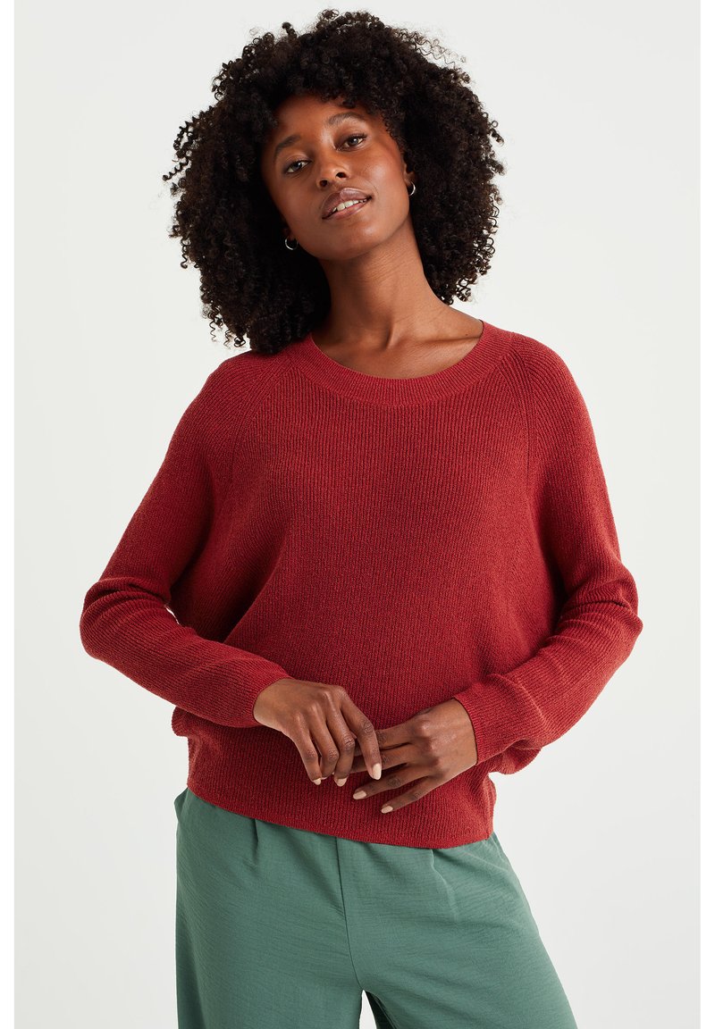 WE Fashion Sweter/brązowy Zalando.pl