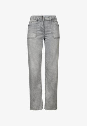 Cecil, Jeans Straight Leg - grau