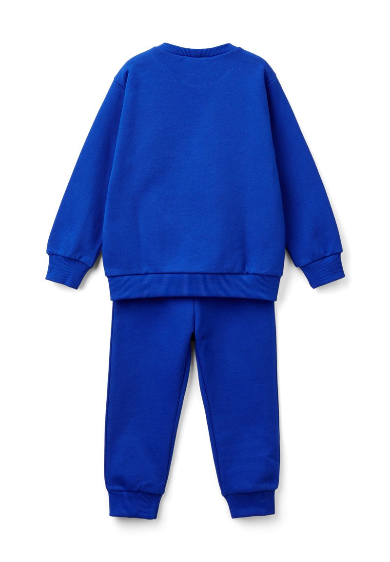 United Colors of Benetton WITH LOGO SET Chándal blue/azul