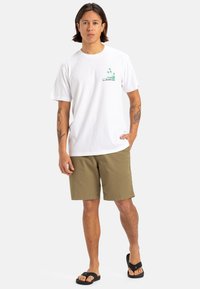 Quiksilver PALM LINES SS - Camiseta estampada - wbb